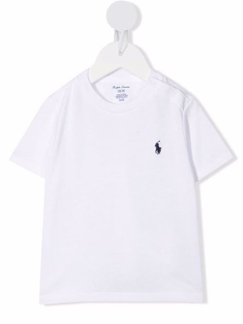 T-shirt bambino bianca RALPH LAUREN KIDS | 320832904033